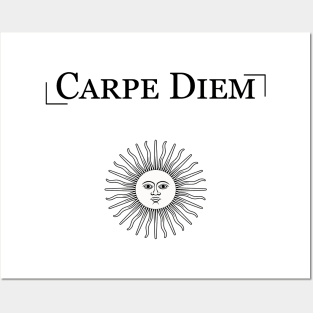 Carpe Diem Seize the day Posters and Art